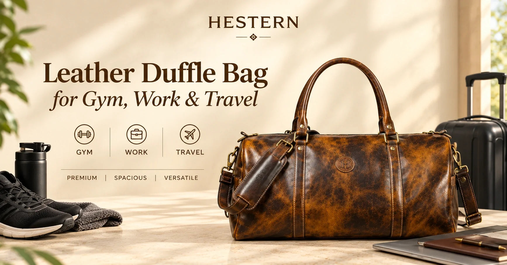 Leather Duffle Bag for Gym, Work & Travel: What Actually Matters When You Buy One